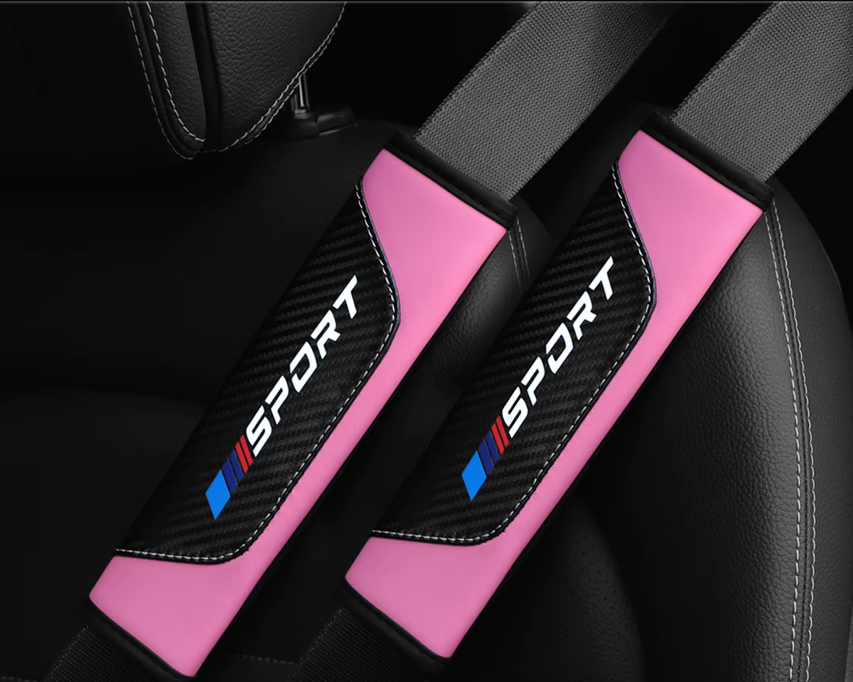 Couvre-ceintures BMW – Lot de 2 en fibre de carbone HushBimmer