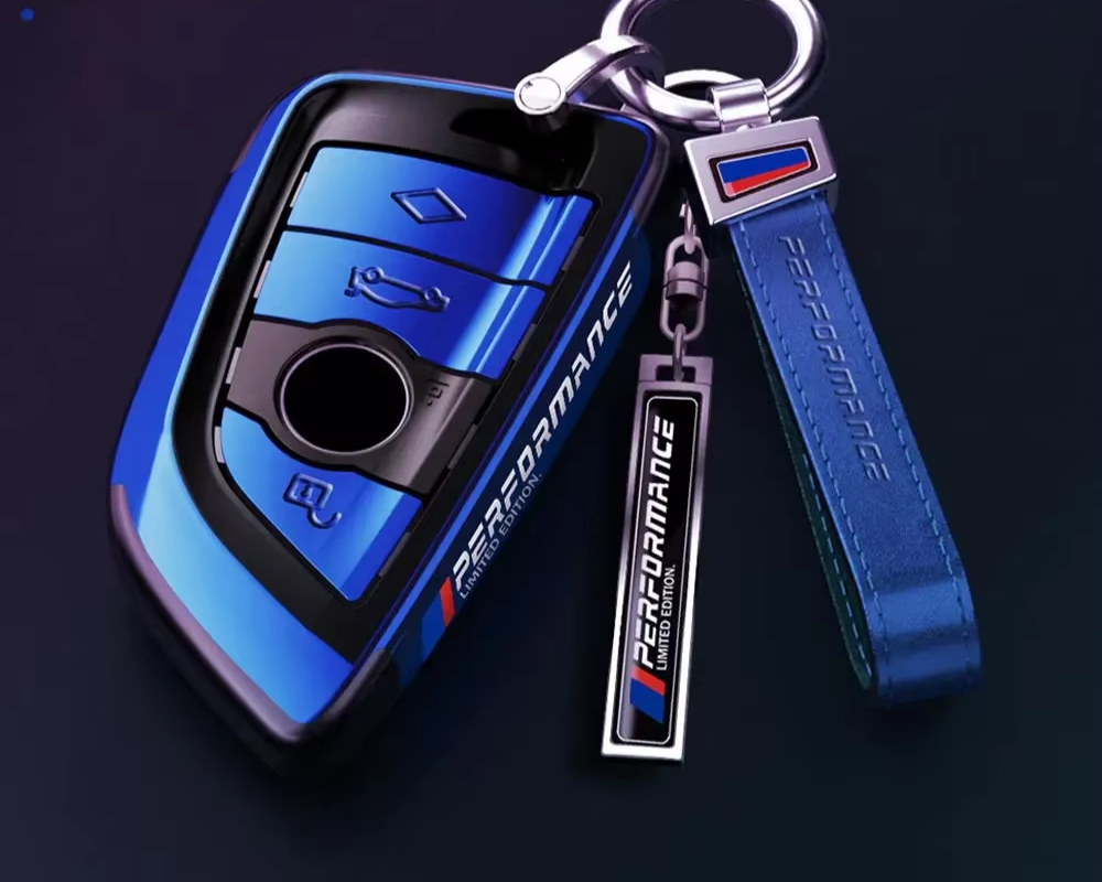 Coque de Clé BMW Finition Chrome PC – Série 3, 5, 7, X1 à X6 (G20, G30, G01, G05) - HushBimmer