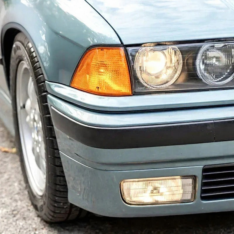 Paire de Feux de Clignotant Avant d’Angle pour BMW Série 3 E36 (1991–1999) – Blanc, Jaune ou Gris HushBimmer