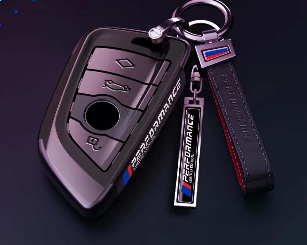 Coque de Clé BMW Finition Chrome PC – Série 3, 5, 7, X1 à X6 (G20, G30, G01, G05) - HushBimmer