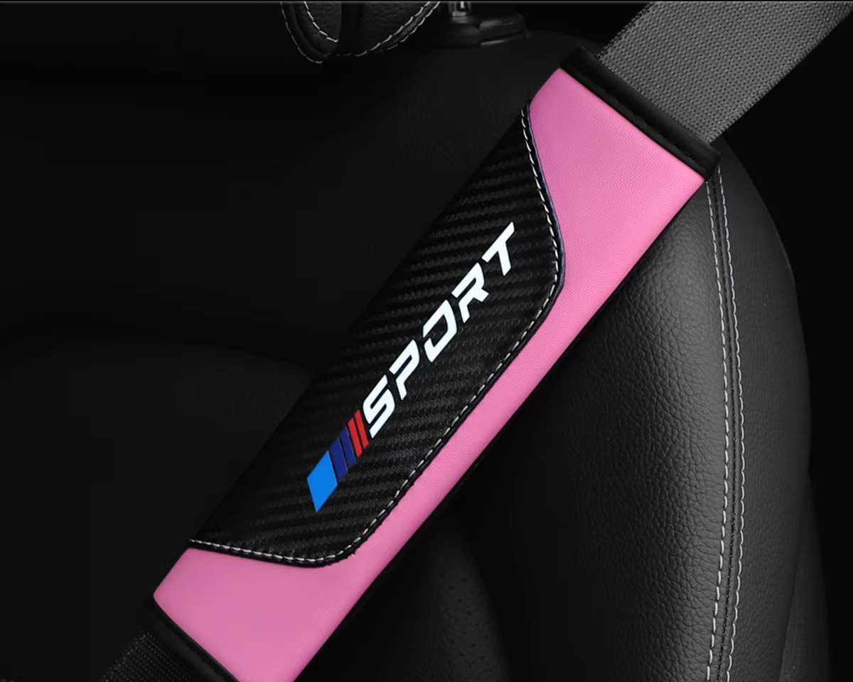 Couvre-ceintures BMW – Lot de 2 en fibre de carbone HushBimmer