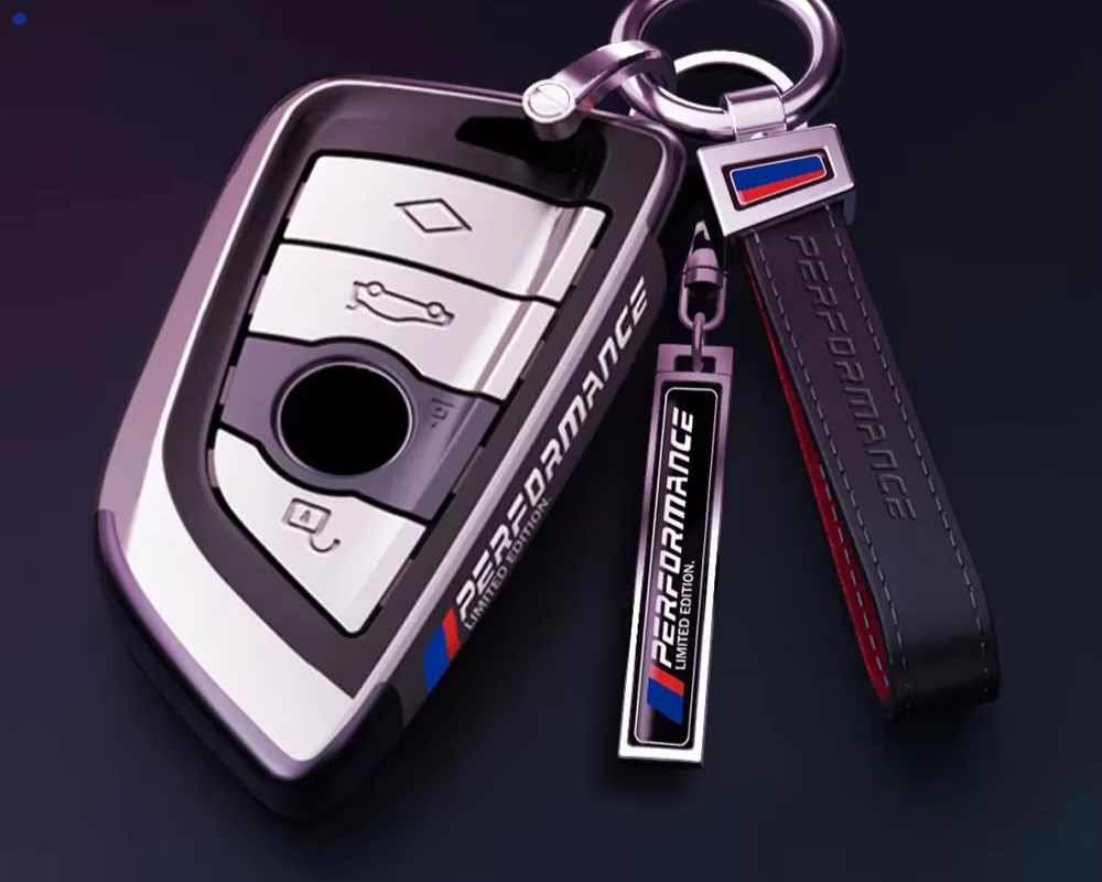 Coque de Clé BMW Finition Chrome PC – Série 3, 5, 7, X1 à X6 (G20, G30, G01, G05) - HushBimmer