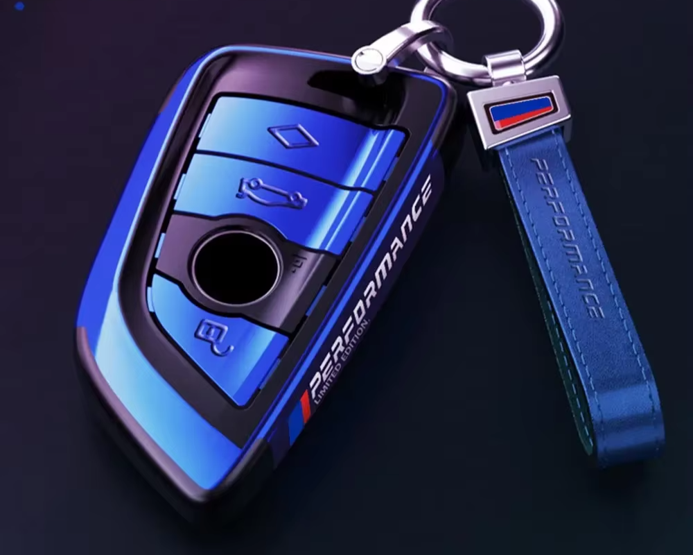 Coque de Clé BMW Finition Chrome PC – Série 3, 5, 7, X1 à X6 (G20, G30, G01, G05) - HushBimmer