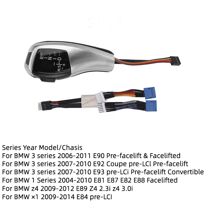 Pommeau de vitesse LED – BMW Série 1, 3, 5 & 6 (Automatique) HushBimmer