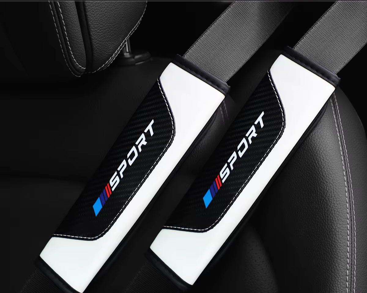 Couvre-ceintures BMW – Lot de 2 en fibre de carbone HushBimmer