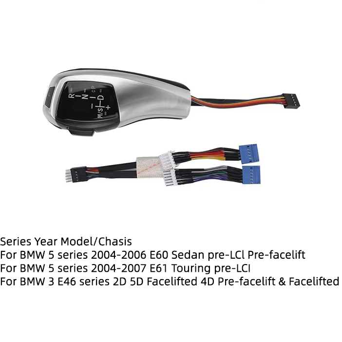 Pommeau de vitesse LED – BMW Série 1, 3, 5 & 6 (Automatique) HushBimmer