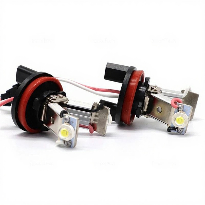 Angel Eyes LED Blanc/Jaune/Bleu – BMW Série 1, 3, 5, X et Z – Ampoules DRL HushBimmer