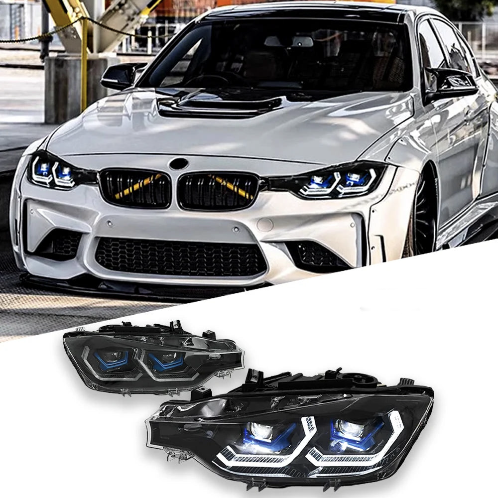 Paire de Phares Avant Full LED  – BMW Série 3 F30/F35 (2015–2018) HushBimmer