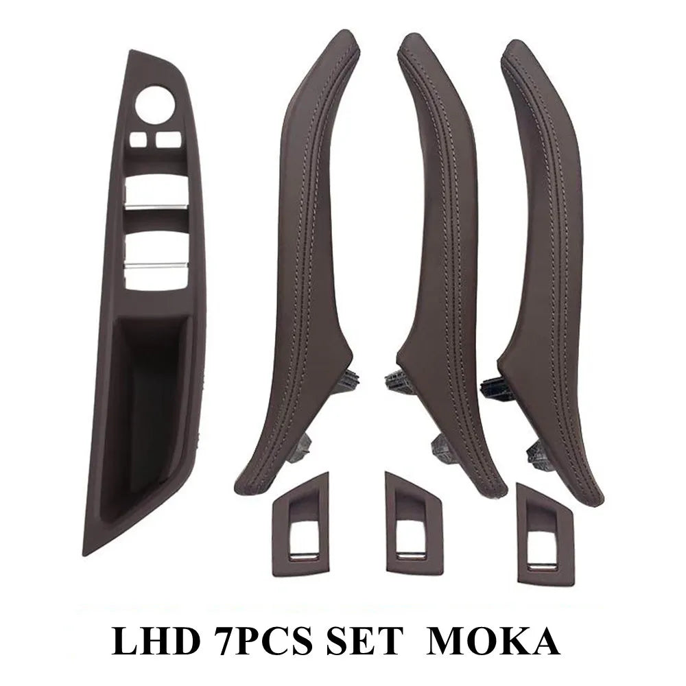 Poignée Intérieure de Porte en Cuir – BMW Série 5 F10/F11/F18 (2010–2017) HushBimmer