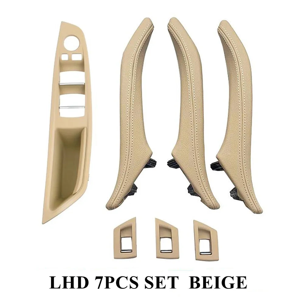 Poignée Intérieure de Porte en Cuir – BMW Série 5 F10/F11/F18 (2010–2017) HushBimmer