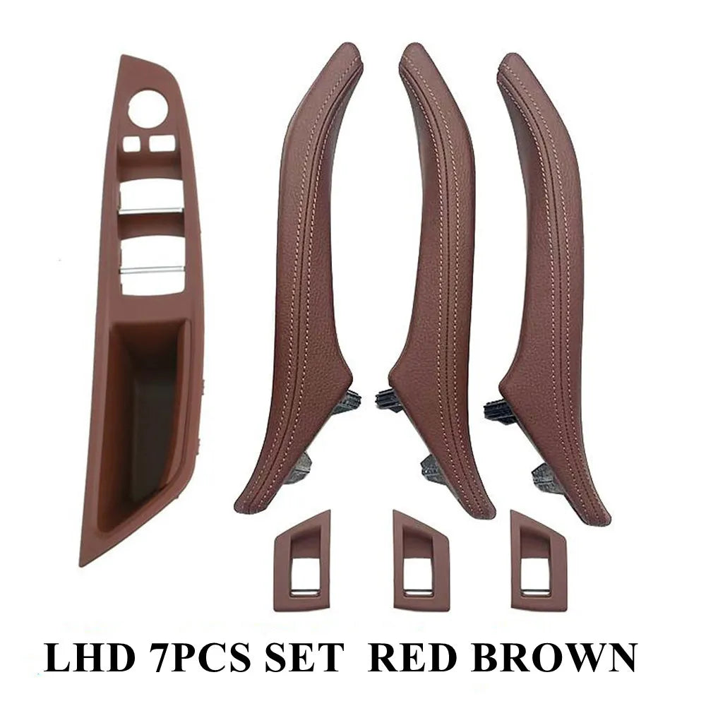 Poignée Intérieure de Porte en Cuir – BMW Série 5 F10/F11/F18 (2010–2017) HushBimmer