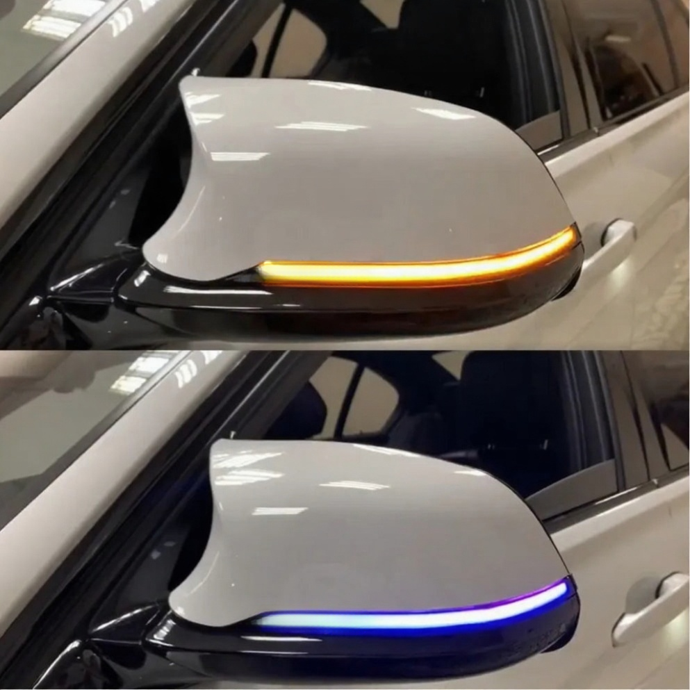 Clignotants Dynamiques LED pour Rétroviseurs – BMW F20, F30, F32, F87, X1, etc. (2012–2018) HushBimmer