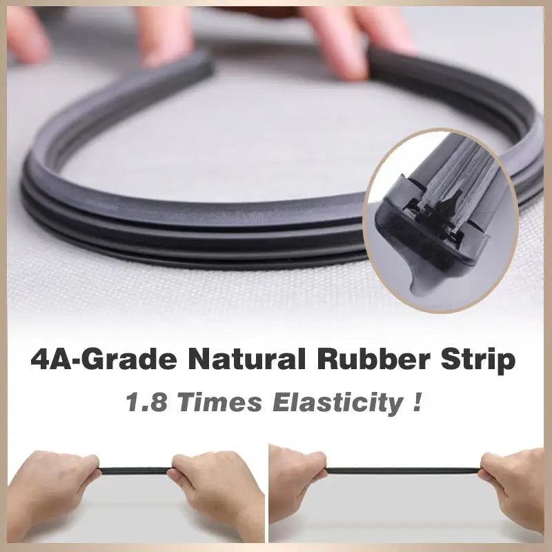 Balais Essuie-Glace Avant 24"+19" – BMW Série 3 E90 E91 (2005–2009) – Caoutchouc Naturel Haute Qualité HushBimmer