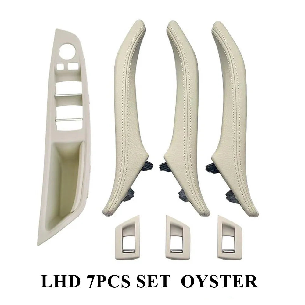 Poignée Intérieure de Porte en Cuir – BMW Série 5 F10/F11/F18 (2010–2017) HushBimmer