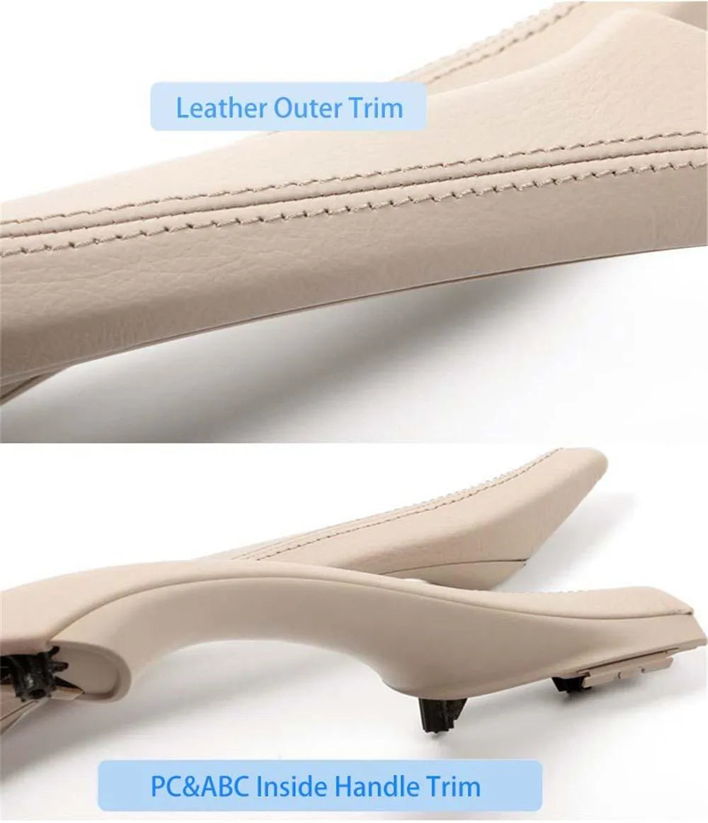 Poignée Intérieure de Porte en Cuir – BMW Série 5 F10/F11/F18 (2010–2017) HushBimmer