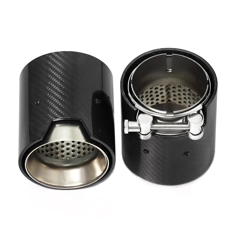 Embout d'échappement M Performance en fibre de carbone pour BMW 3 Series G20 G21 (320D, 330i, 320i) - Remplacement du silencieux HushBimmer