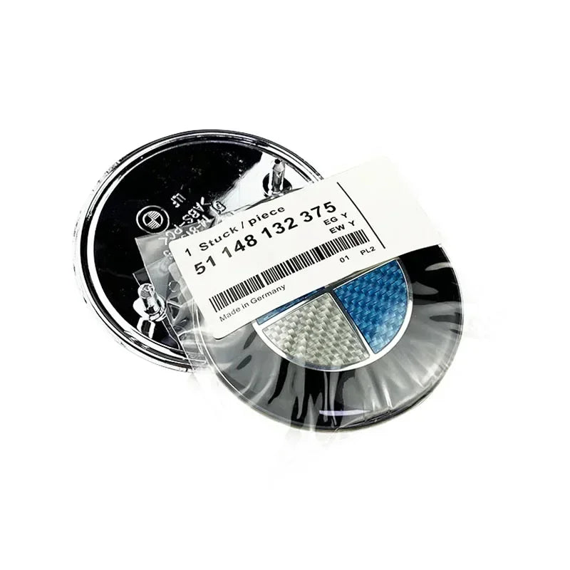 Emblème Avant / Arrière & Volant – 45 / 74 / 82 mm – Pour BMW Série 1, 2, 3, 5, X1, X3, X5, X6 (E30–E70)