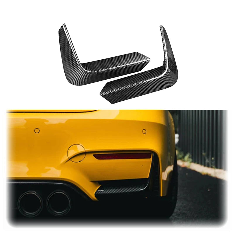 Lame de Pare-Chocs Arrière – Style Sport pour BMW M3 F80 / M4 F82 F83 (2014–2020) HushBimmer