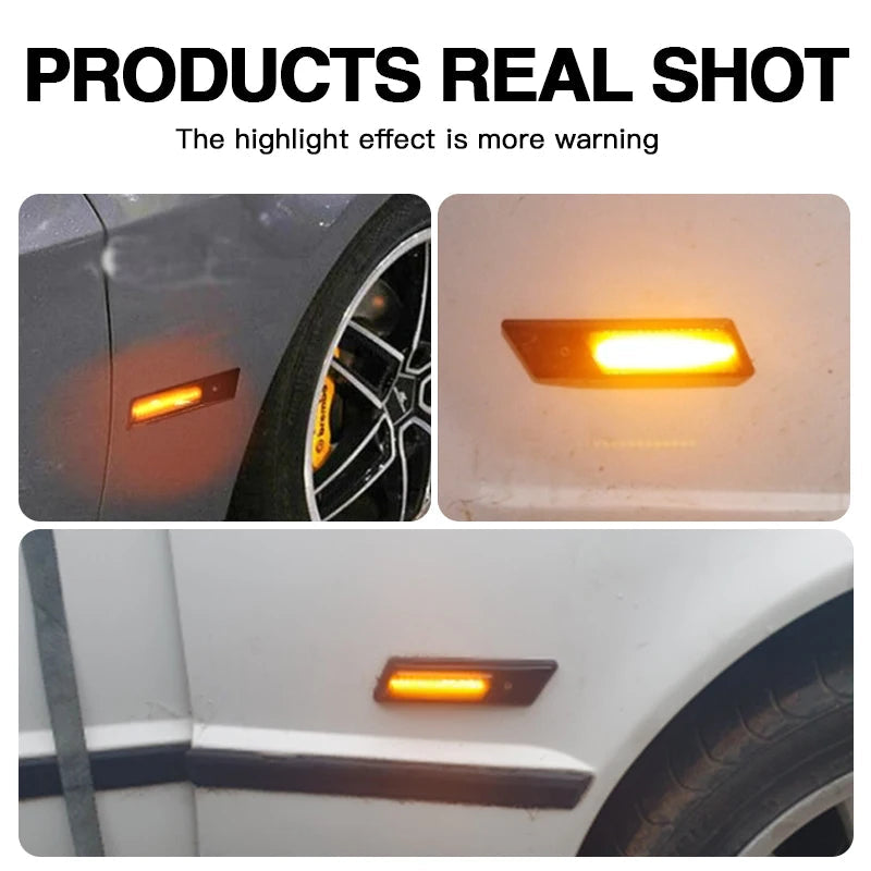 Clignotants LED Dynamiques – Feux Latéraux Séquentiels Pour BMW E30 E32 E34 E36 (1990-1996) HushBimmer