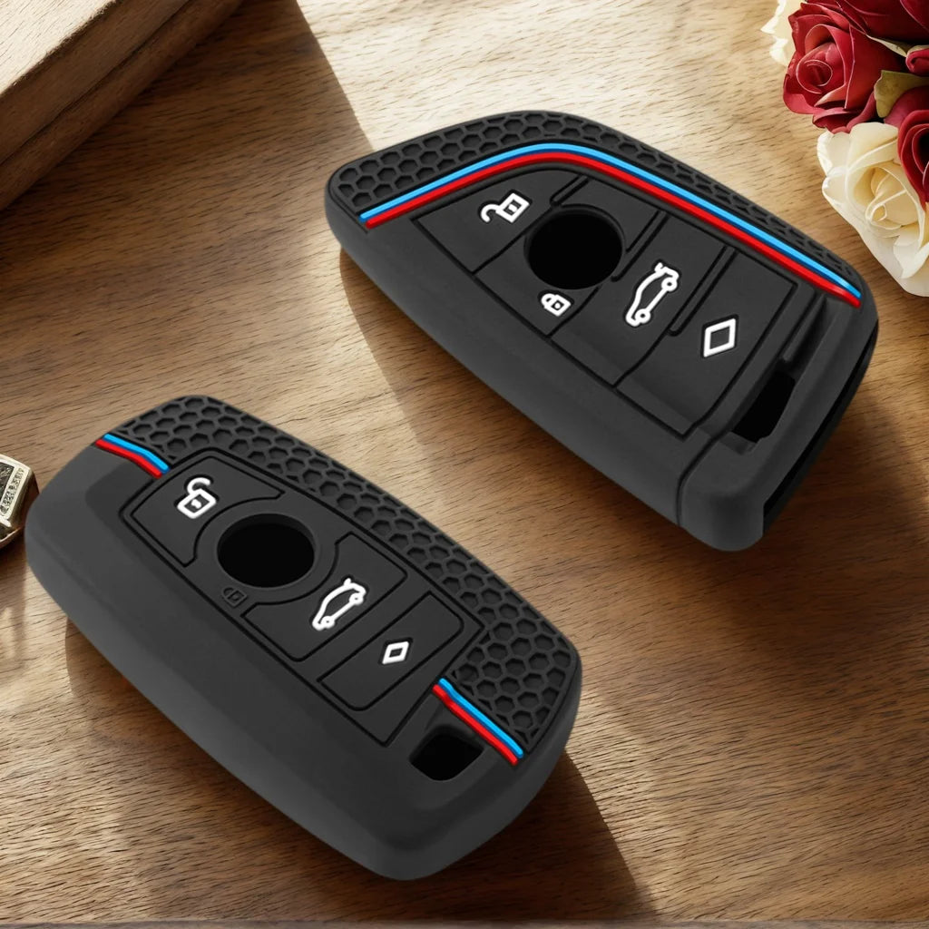 Housse Clé BMW Silicone – Protection Télécommande Série 1 à 7, X & Z HushBimmer