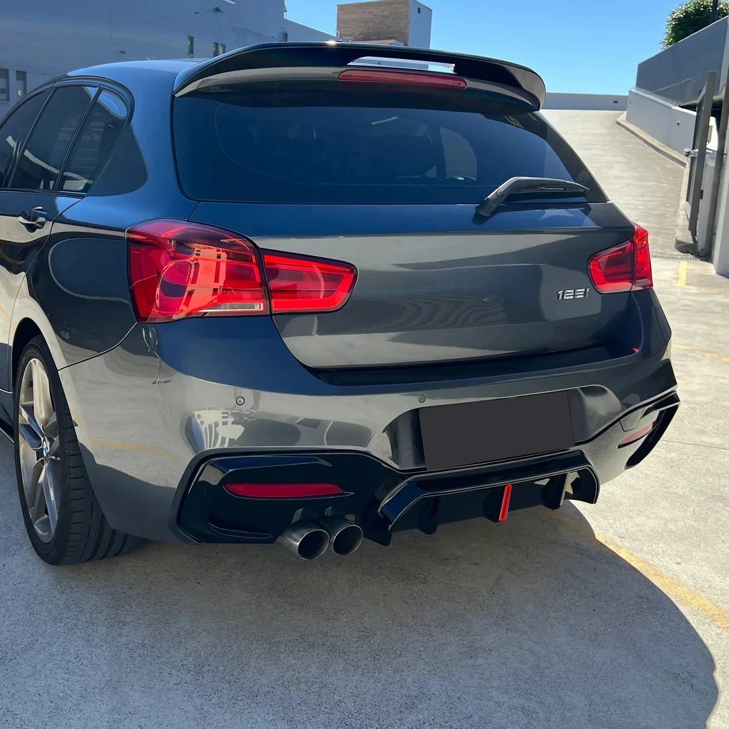 Diffuseur Arrière M Performance – BMW Série 1 F20 M Sport (2015–2019) HushBimmer