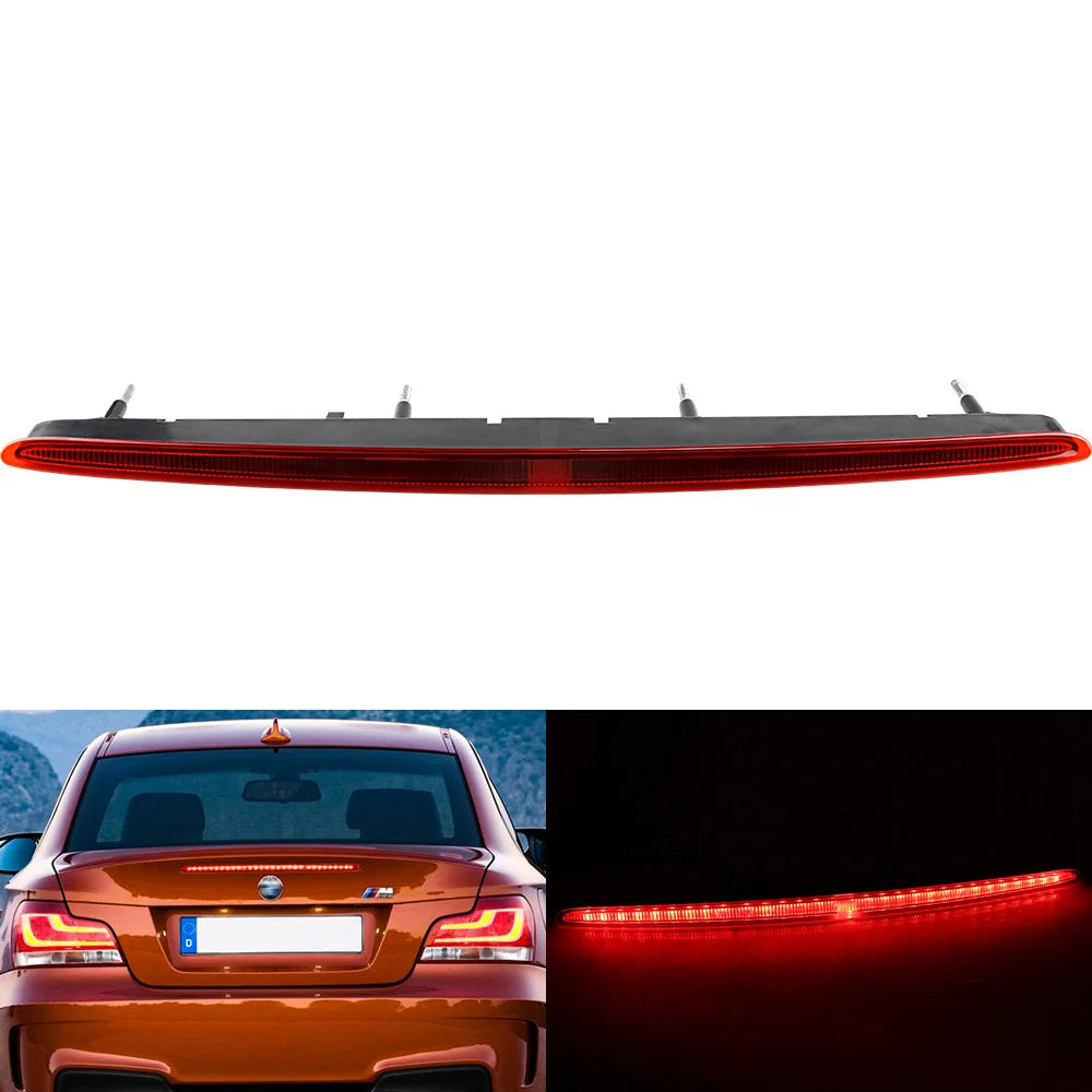 3e Feu Stop LED – BMW Série 1 E82/E88 (2007–2013) – Rouge ou Fumé HushBimmer