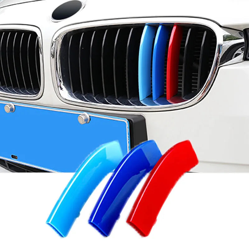 3PCS Stickers Décoratifs Grille Avant – Style M Pour BMW Série 3 HushBimmer