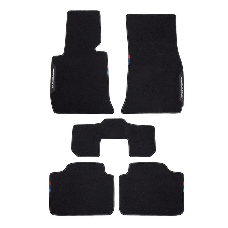 Tapis de Sol en Velours M Performance – Confort Haut de Gamme pour BMW Séries & SUV HushBimmer