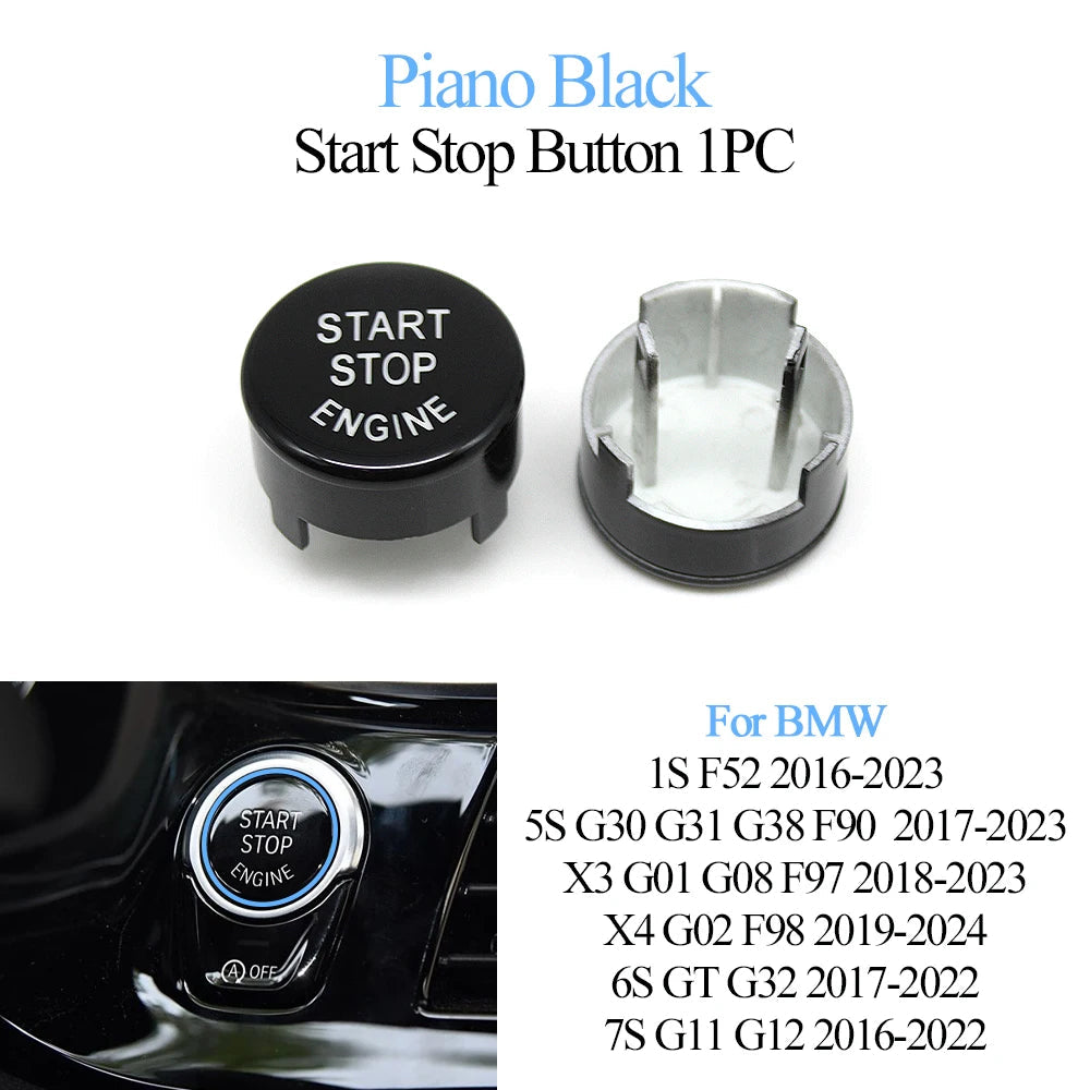 Cache Bouton Start/Stop & OFF pour BMW Série 1/5/6/7, X3, X4 – F et G Series HushBimmer