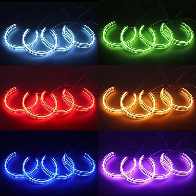 Angel Eyes LED Multicolores – Contrôle App – BMW Série 3 / 5 / 7 (E36 E38 E39 E46) HushBimmer