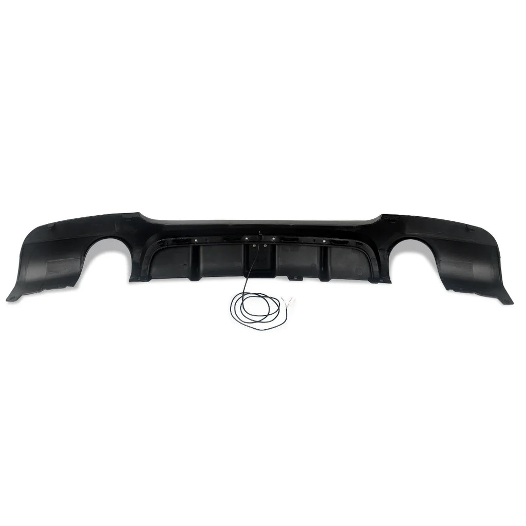 Diffuseur Arrière BMW Série 3 E90 E91 M Sport 2005–2012 – Style MP ABS Noir - HushBimmer