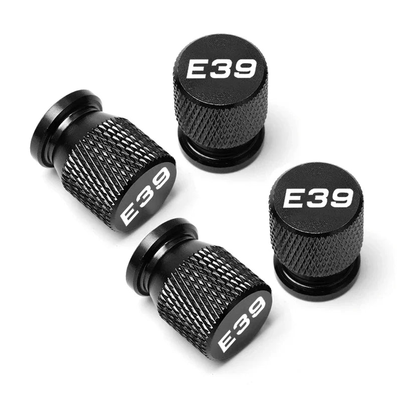 Bouchons de valves en alliage – BMW Série 3, 5, E34, E36, E39, E46, E60, E87, E90, F10 HushBimmer