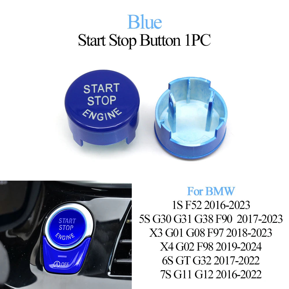 Cache Bouton Start/Stop & OFF pour BMW Série 1/5/6/7, X3, X4 – F et G Series HushBimmer