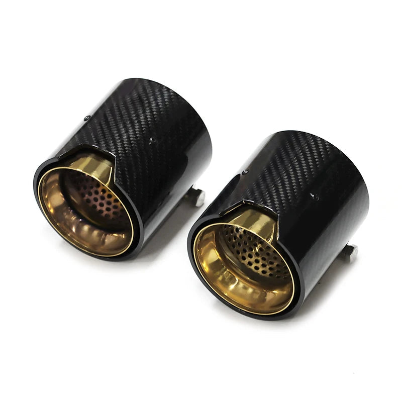 Embout d'échappement M Performance en fibre de carbone pour BMW 3 Series G20 G21 (320D, 330i, 320i) - Remplacement du silencieux HushBimmer