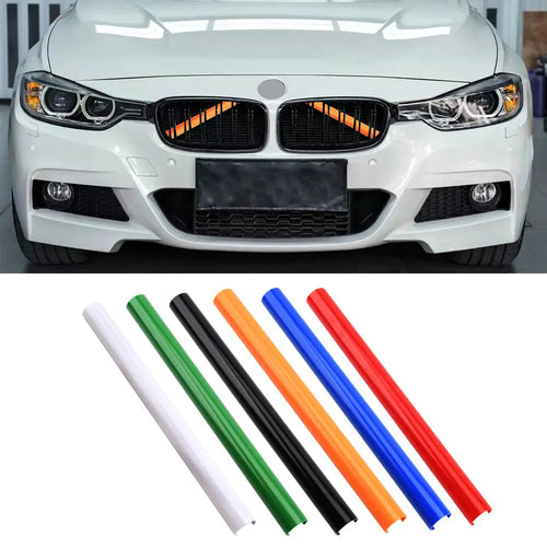 2PCS Barres Décoratives M Sport – Grille Avant BMW Séries F HushBimmer