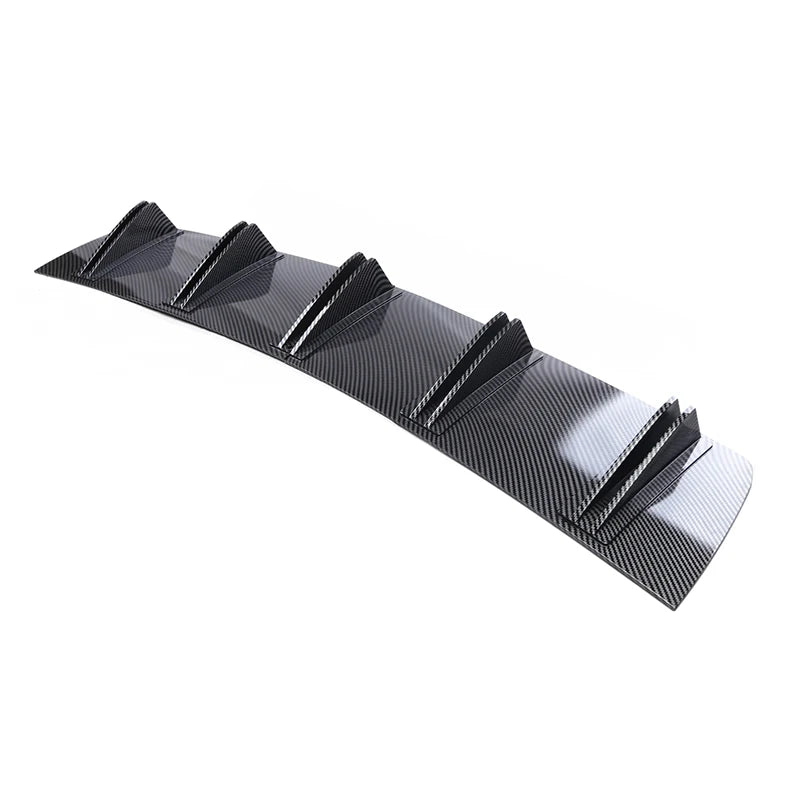 Diffuseur Arrière Universel ABS Style Shark Fin Double Aile – Protection & Look Sport - HushBimmer