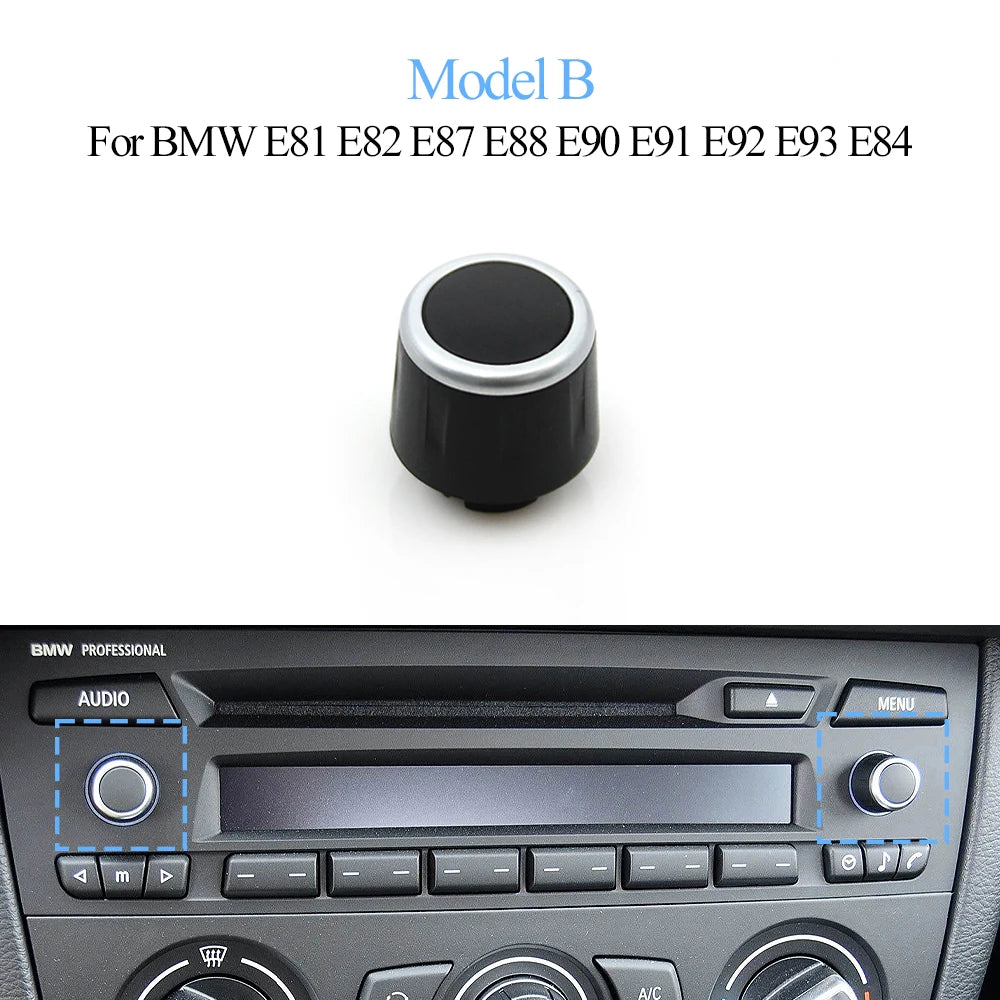 Bouton de Volume Autoradio pour BMW Série 1 & 3 (E81–E93) – Remplacement Haute Qualité HushBimmer