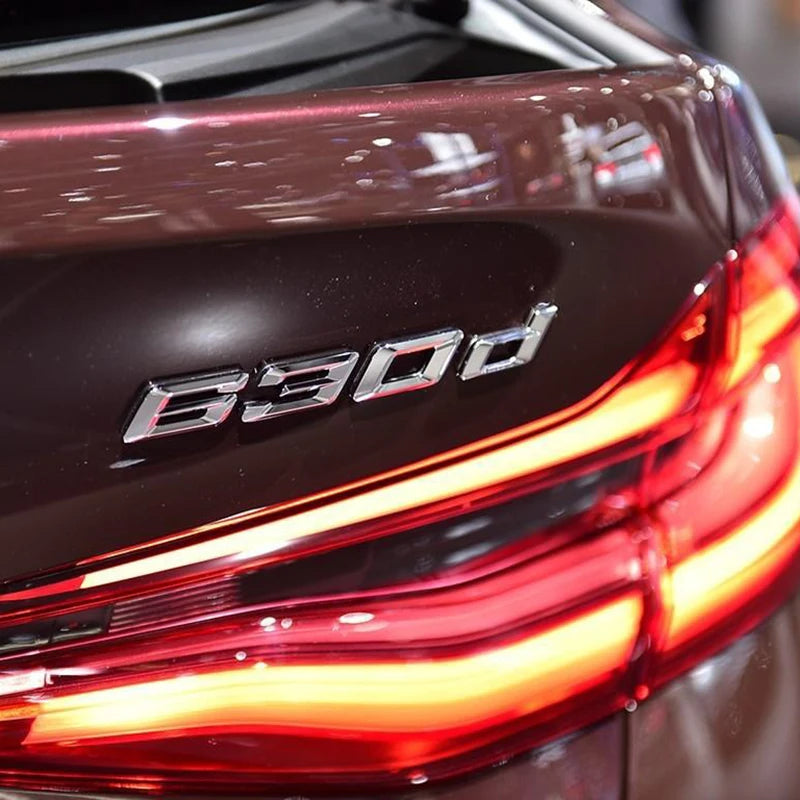 Emblème 3D ABS de Coffre – 620d 630d 640d – Pour BMW Série 6 (E63 E64 F06 F12 F13 G32) HushBimmer