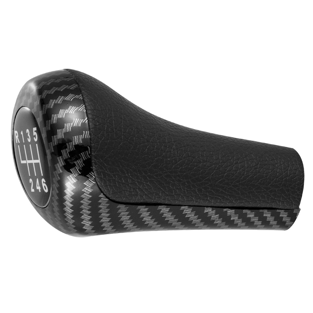 Pommeau de Levier de Vitesses 5/6 Vitesses pour BMW Série 1/3/5/6, X1 à X5 – Modèles E46, E60, E90, E84, etc. HushBimmer