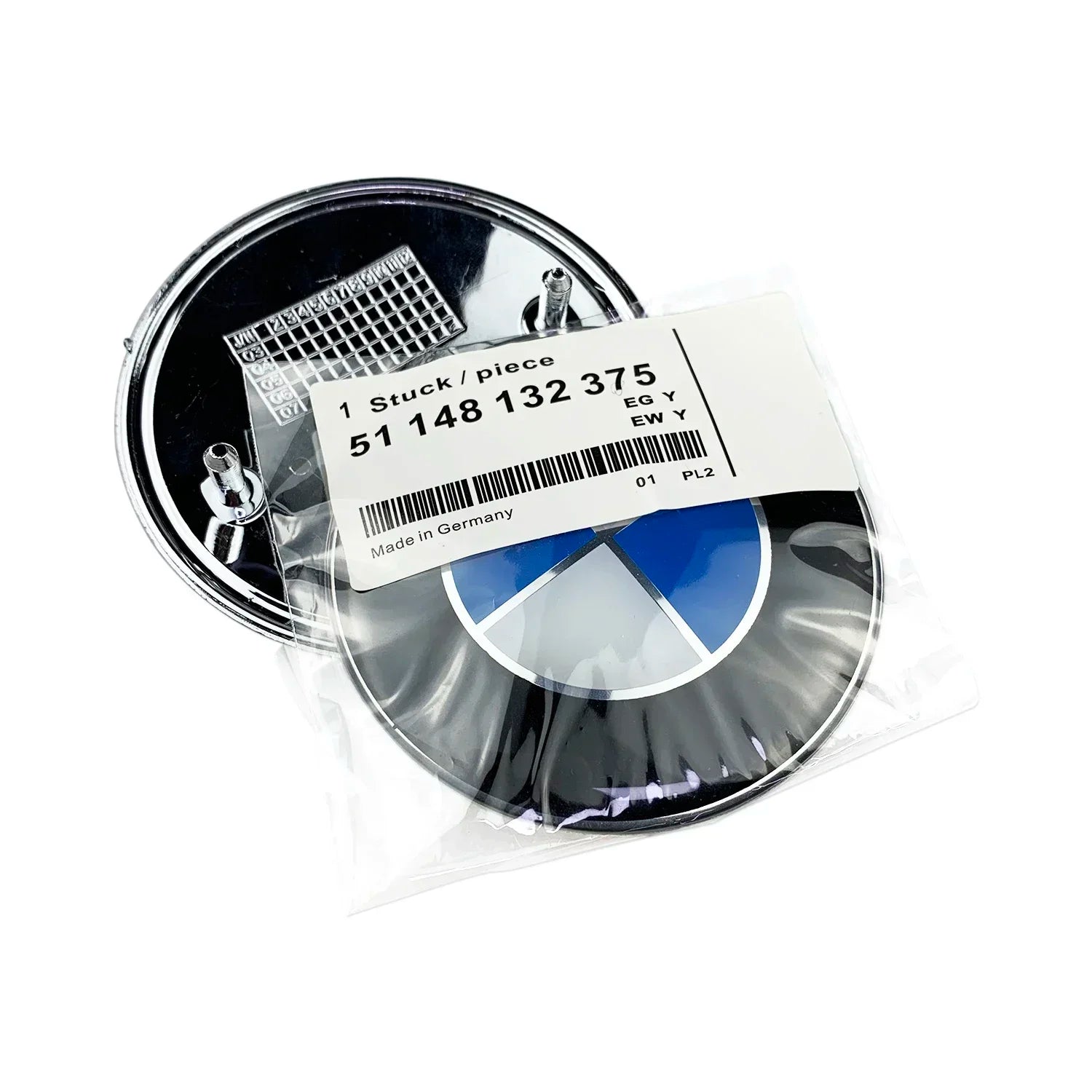 Emblème Avant / Arrière & Volant – 45 / 74 / 82 mm – Pour BMW Série 1, 2, 3, 5, X1, X3, X5, X6 (E30–E70)