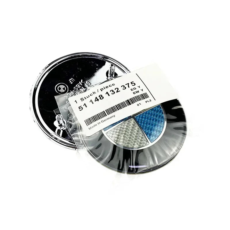 Emblème Avant / Arrière & Volant – 45 / 74 / 82 mm – Pour BMW Série 1, 2, 3, 5, X1, X3, X5, X6 (E30–E70)