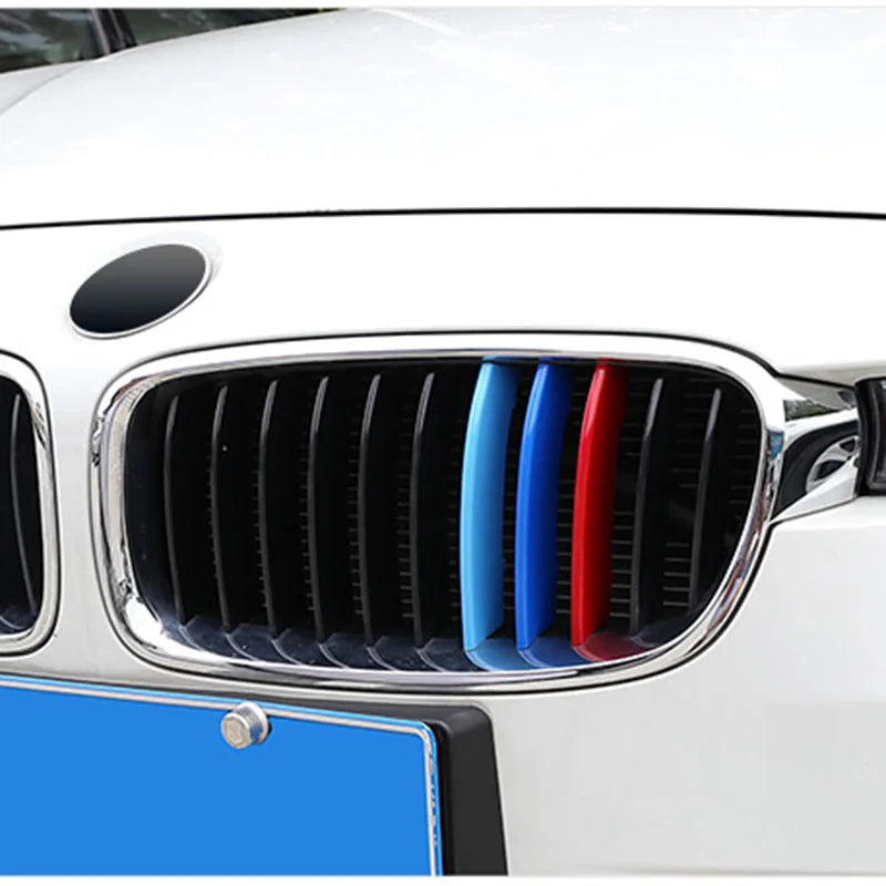 3PCS Stickers Décoratifs Grille Avant – Style M Pour BMW Série 3 HushBimmer