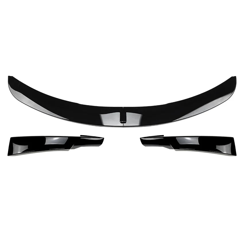 Spoiler Avant Pare-Chocs – BMW Série 3 E90 E91 LCI M Sport (2009–2012) – Finition Noir Brillant ou Carbone HushBimmer