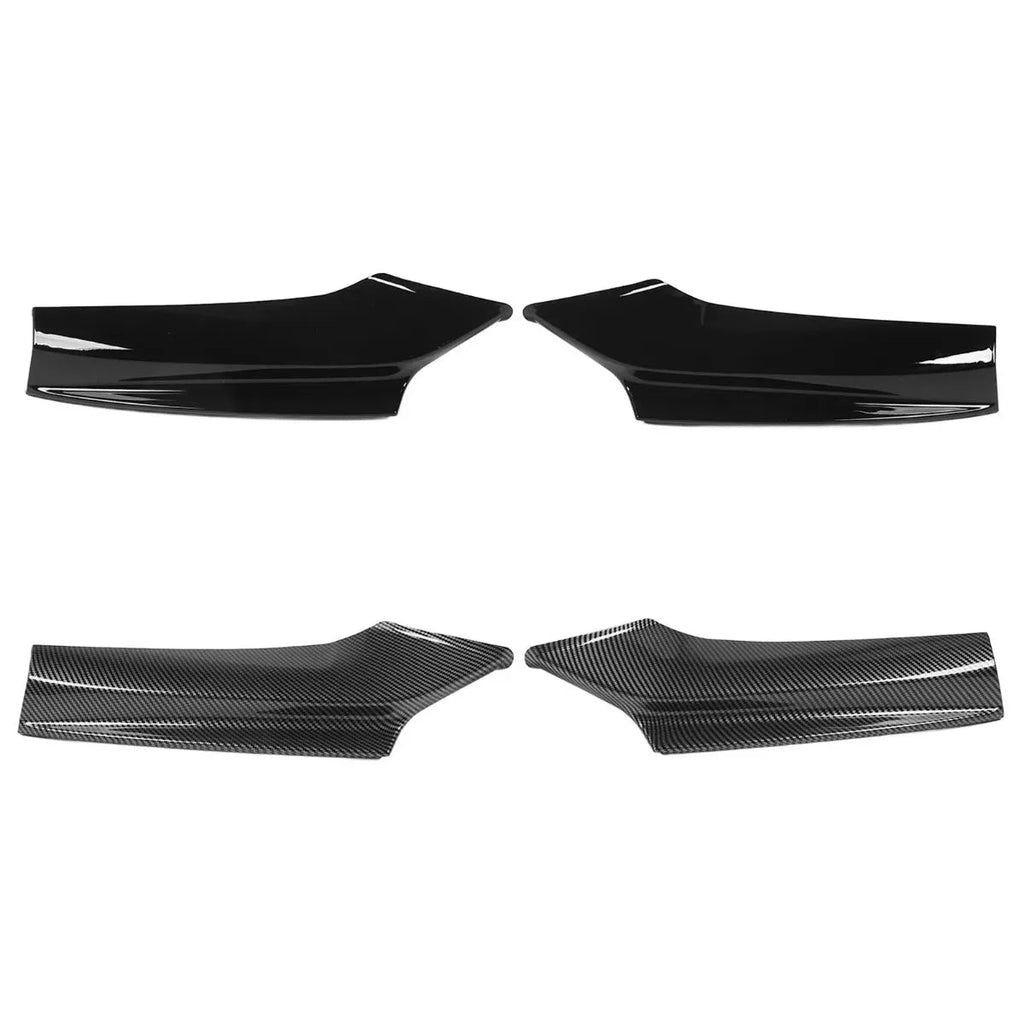 Splitters Latéraux Pare-Chocs Avant – BMW Série 5 F10 F11 M Sport (2011–2017) – Finition Noir Brillant / Carbon HushBimmer