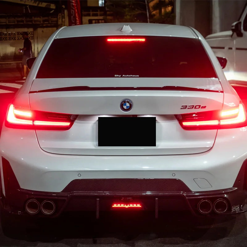 Paire de Embouts d'Échappement Carbone Forgé – BMW M Performance (Universels) HushBimmer