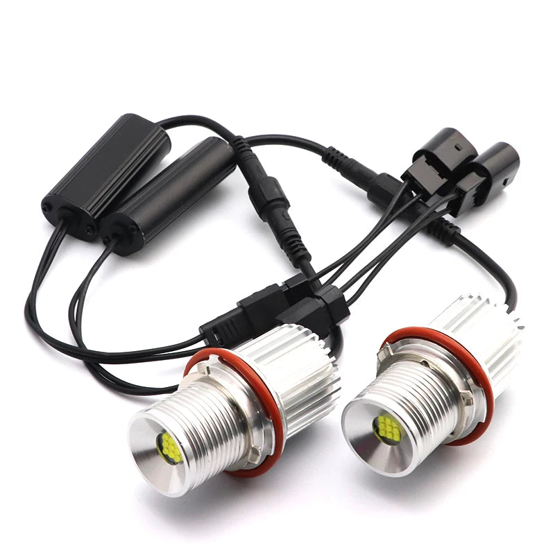 Angel Eyes LED 6000K – BMW Série 1 E87 Pre-LCI – Blanc Froid HushBimmer