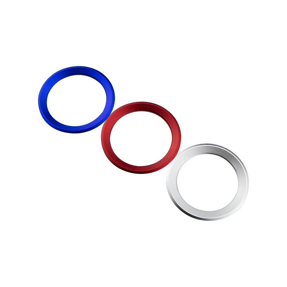 Sticker Logo Aluminium Volant – Pour BMW Série 1 2 3 5 X1 X3 X5 X6 (E36, E39, E46, E30, E60, E90, E92, F30…) HushBimmer