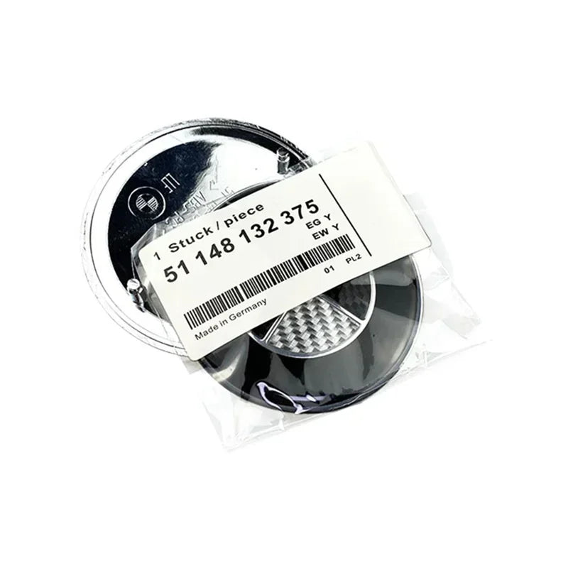 Emblème Avant / Arrière & Volant – 45 / 74 / 82 mm – Pour BMW Série 1, 2, 3, 5, X1, X3, X5, X6 (E30–E70)