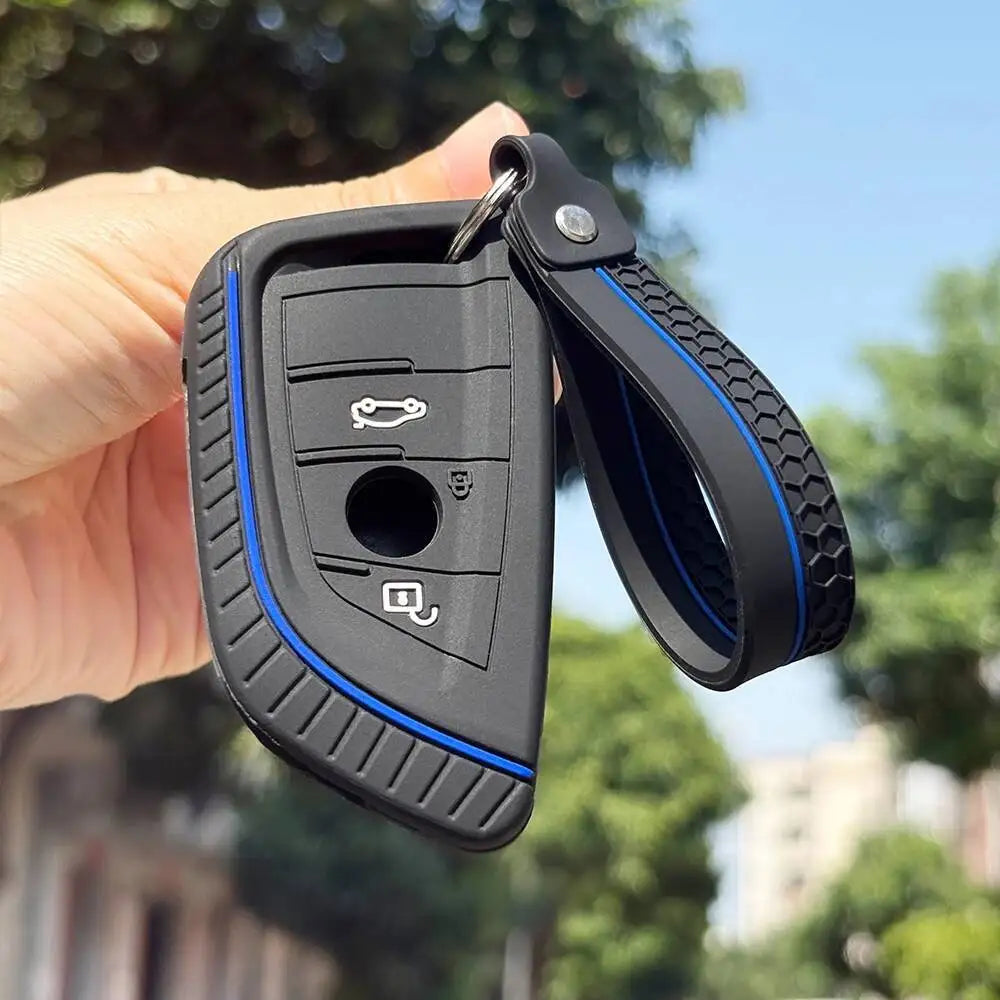 Coque de Clé BMW en Silicone – Protection Souple – Série 1 à 7, X, i, M - HushBimmer