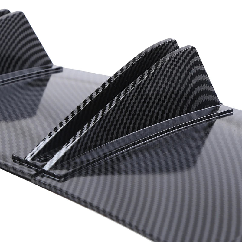 Diffuseur Arrière Universel ABS Style Shark Fin Double Aile – Protection & Look Sport - HushBimmer